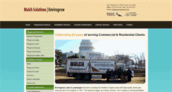Desktop Screenshot of mulchsolutions.com